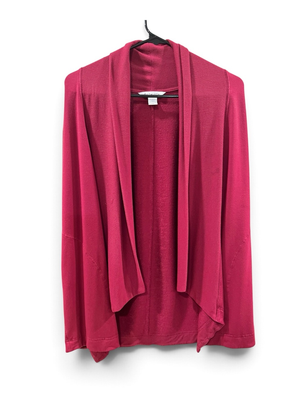 Athleta Open-Front Raspberry Pink Cardigan